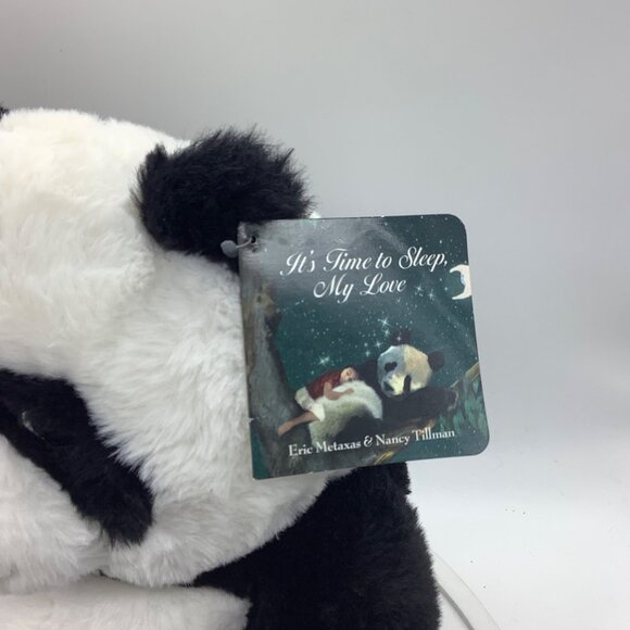 Kohls Cares Panda Bear Plush Toy 10" Soft Stuffed Animal Nancy Tillman Book NEW - Picture 2 of 6